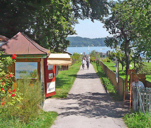 Fußläufiger Zugang zum Starnberger See